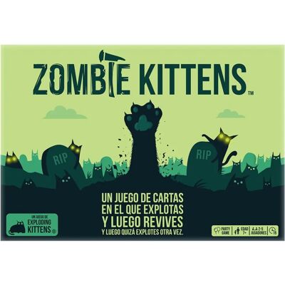 Asmodee Zombie Kittens - Kártya játék 7+ év felett - Többjátékos szórakozás Asmodee Zombie Kittens - Kártya játék 7+ év felett - Többjátékos szórakozás