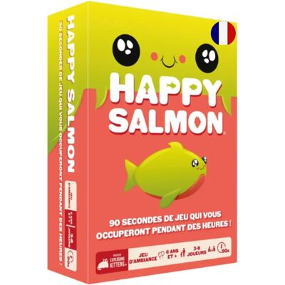 Asmodee Happy Salmon - Jeu d'ambiance - Publicité Asmodee Happy Salmon - Jeu d'ambiance - Publicité