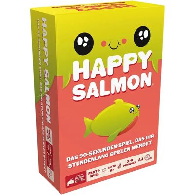 Asmodée Happy Salmon - Kártya játék - Aktív szórakozás - 3-8 Játékos - 6 éves kortól Asmodée Happy Salmon - Kártya játék - Aktív szórakozás - 3-8 Játékos - 6 éves kortól