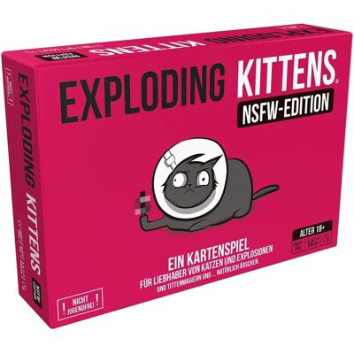 Asmodée Exploding Kittens NSFW-Edition - Brettspiel Asmodée Exploding Kittens NSFW-Edition - Brettspiel