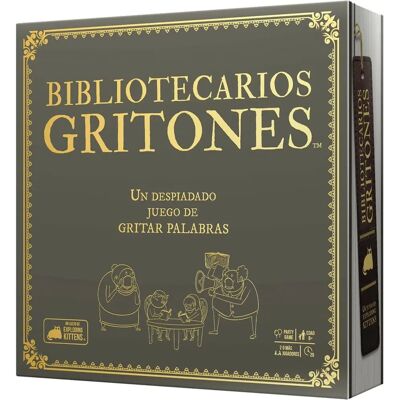 Exploding Kittens Bibliotecarios Gritones - Gioco da Tavolo Exploding Kittens Bibliotecarios Gritones - Gioco da Tavolo