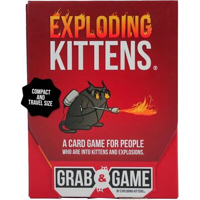 Gra karciana Exploding Kittens od The Oatmeal - Rozrywka rodzinna - Szybka i łatwa Gra karciana Exploding Kittens od The Oatmeal - Rozrywka rodzinna - Szybka i łatwa