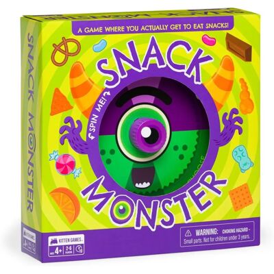Exploding Kittens Snack Monster - Family Game with Snacks, Decision Skills Exploding Kittens Snack Monster - Family Game with Snacks, Decision Skills