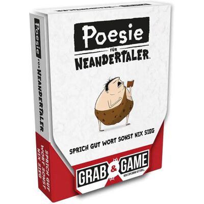 Asmodee GmbH Poesie Für Neandertaler: Grab & Game - Partyspiel Asmodee GmbH Poesie Für Neandertaler: Grab & Game - Partyspiel