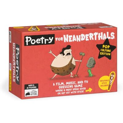 Exploding Kittens Poésie pour Néandertaliens - Édition Pop Culture Exploding Kittens Poésie pour Néandertaliens - Édition Pop Culture