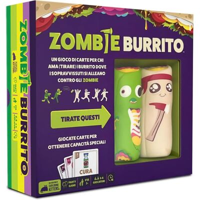 Zombie Burrito - Édition Italienne - Jeu de Société - Publicité Zombie Burrito - Édition Italienne - Jeu de Société - Publicité