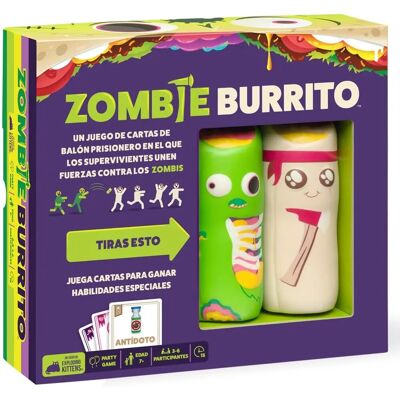 Asmodee Zombie Burrito - Juego de Mesa para 3-6 Jugadores - Educativo Asmodee Zombie Burrito - Juego de Mesa para 3-6 Jugadores - Educativo