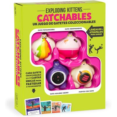 Asmodee Exploding Kittens Catchables - Jeu de société - Publicité Asmodee Exploding Kittens Catchables - Jeu de société - Publicité