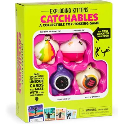 Exploding Kittens Catchables Core 4-Pack - Jeu de cartes Exploding Kittens Catchables Core 4-Pack - Jeu de cartes