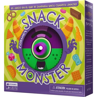 Asmodee - Exploding Kittens - Snack Monster - Board game Asmodee - Exploding Kittens - Snack Monster - Board game