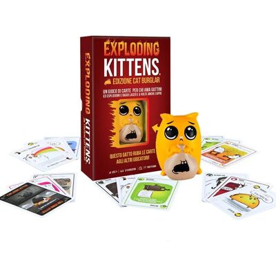 Asmodee Exploding Kittens Cat Burglar - Familienspiel Asmodee Exploding Kittens Cat Burglar - Familienspiel