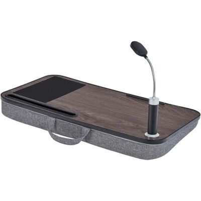 Teamson Home Trapezi 2-in-1 Scrivania portatile per le ginocchia - Marrone Teamson Home Trapezi 2-in-1 Scrivania portatile per le ginocchia - Marrone