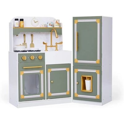 Teamson Kids Olive Green Versailles Deluxe Spielküche - Spielküche Teamson Kids Olive Green Versailles Deluxe Spielküche - Spielküche