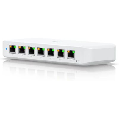 Ubiquiti Ubiquiti Switch - Capa 2 Gigabit Ethernet - 8 Puertos - PoE+ - Blanco Ubiquiti Ubiquiti Switch - Capa 2 Gigabit Ethernet - 8 Puertos - PoE+ - Blanco
