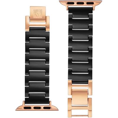 Keramický řemínek Anne Klein pro Apple Watch - Černý Keramický řemínek Anne Klein pro Apple Watch - Černý