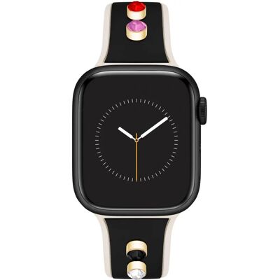 Černý silikonový řemínek Anne Klein - Watch Strap Černý silikonový řemínek Anne Klein - Watch Strap