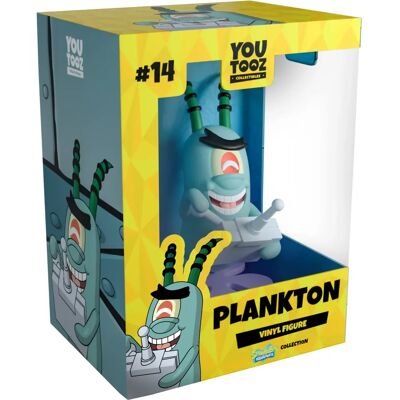 Youtooz Plankton Vinyl Figurine - 11cm - Cartoon Collectible Youtooz Plankton Vinyl Figurine - 11cm - Cartoon Collectible