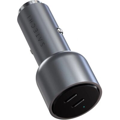 Satechi Modelo - Carregador de carro USB-C duplo - 40W Satechi Modelo - Carregador de carro USB-C duplo - 40W