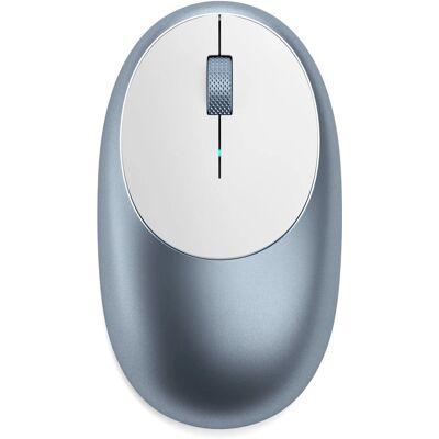 Ratón Bluetooth Satechi M1 - Ergonómico, Recargable, Azul - Ratón Ratón Bluetooth Satechi M1 - Ergonómico, Recargable, Azul - Ratón
