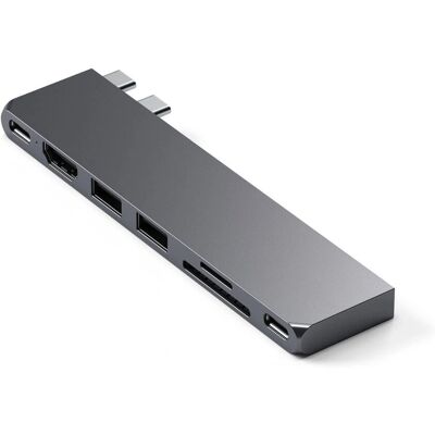 Satechi ST-HUCPHSM Dock pour ordinateur portable - Gris Satechi ST-HUCPHSM Dock pour ordinateur portable - Gris