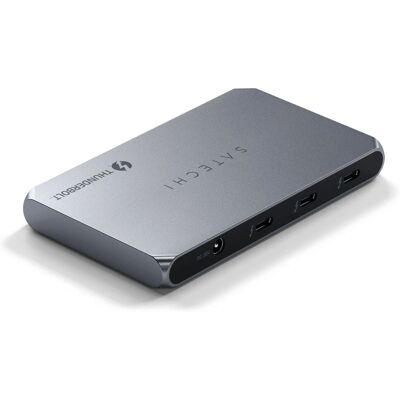 Satechi Satechi ST-T4SHM-UK Thunderbolt 4 Slim Hub - USB-C Docking Station Satechi Satechi ST-T4SHM-UK Thunderbolt 4 Slim Hub - USB-C Docking Station