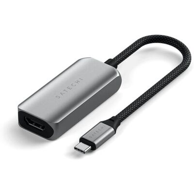 Satechi USB graphics adapter - 8K HDMI 2.1 - Black, Silver Satechi USB graphics adapter - 8K HDMI 2.1 - Black, Silver