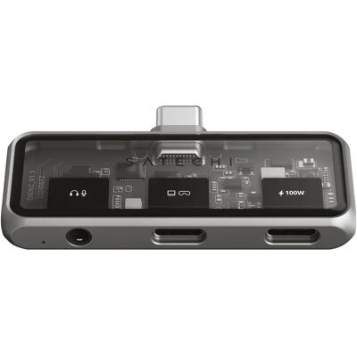 Satechi XR 100W Mobile USB Hub - 4K Audio Video, Grey Satechi XR 100W Mobile USB Hub - 4K Audio Video, Grey
