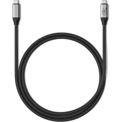 Satechi - USB4 V2 Pro - USB-C ja USB-C - 1.2 m - Kaapeli Satechi - USB4 V2 Pro - USB-C ja USB-C - 1.2 m - Kaapeli