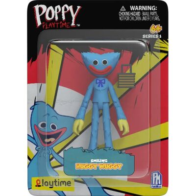 Figurine d'action Huggy Wuggy de Poppy Playtime - 17 cm - Publicité Figurine d'action Huggy Wuggy de Poppy Playtime - 17 cm - Publicité