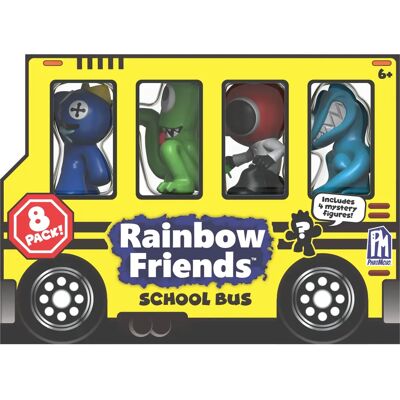 Rainbow Friends Minifiguren 8er Pack - Schulbus Rainbow Friends Minifiguren 8er Pack - Schulbus