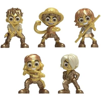 Set di Mini Figurine Boti Monkey D. Ruffy - Oro - Action Figures Set di Mini Figurine Boti Monkey D. Ruffy - Oro - Action Figures