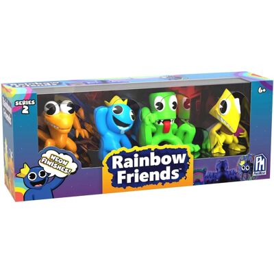 Phat Mojo - Rainbow Friends Series 2 - Minifiguur 4-pack - Figuur Phat Mojo - Rainbow Friends Series 2 - Minifiguur 4-pack - Figuur