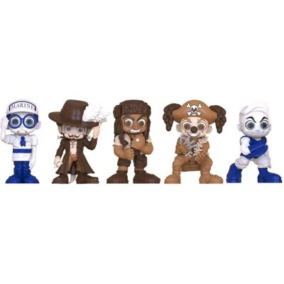 Set di Mini Figure One Piece Boti - Pirati & Marine Set di Mini Figure One Piece Boti - Pirati & Marine