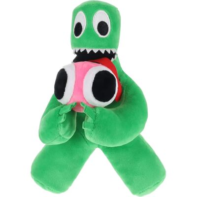 Peluches Rainbow Friends Vertes Phat Mojo - Série 3 - Publicité Peluches Rainbow Friends Vertes Phat Mojo - Série 3 - Publicité
