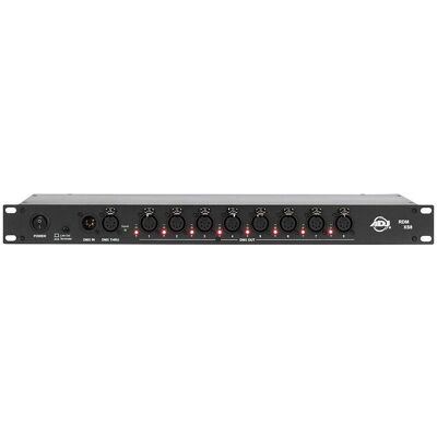 American DJ XS8 DMX/RDM Splitter - 8-Weg Data Splitter American DJ XS8 DMX/RDM Splitter - 8-Weg Data Splitter