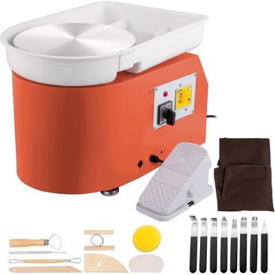 VEVOR Keramik-Radmaschine - 11 Zoll Pedal-Töpferscheibe - Für Unterricht & DIY VEVOR Keramik-Radmaschine - 11 Zoll Pedal-Töpferscheibe - Für Unterricht & DIY