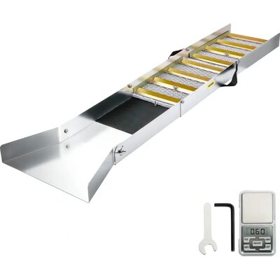 VEVOR Opvouwbare goudsluice box van aluminiumlegering - Draagbare 50 inch prospectie-uitrusting VEVOR Opvouwbare goudsluice box van aluminiumlegering - Draagbare 50 inch prospectie-uitrusting
