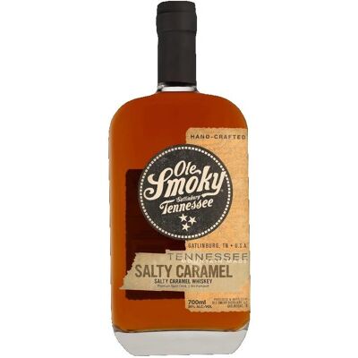 Ole Smoky Caramel Salé Whiskey - Whiskey - Publicité Ole Smoky Caramel Salé Whiskey - Whiskey - Publicité