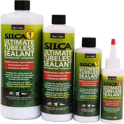 Calfeutrant Tubeless Ultime de Silca - Blanc - 236ml - Publicité Calfeutrant Tubeless Ultime de Silca - Blanc - 236ml - Publicité