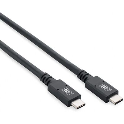 SCP USB-C 1M 20Gbps Kabel - USB 3.2 Gen 2 SCP USB-C 1M 20Gbps Kabel - USB 3.2 Gen 2