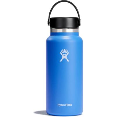 Bouteille Hydro Flask à large ouverture de 946 ml - Bleu Bouteille Hydro Flask à large ouverture de 946 ml - Bleu