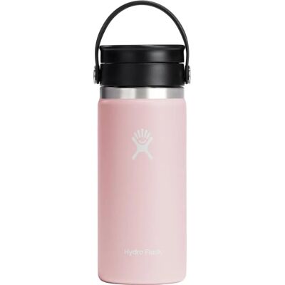 Hydro Flask Pink Wide Mouth Thermos Mug - 473 ml Hydro Flask Pink Wide Mouth Thermos Mug - 473 ml