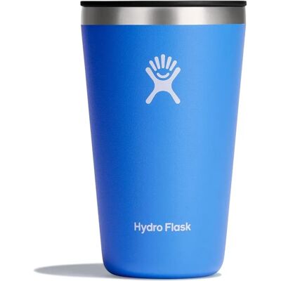 Hydro Flask All Around Tumbler - 473ml - Rustfritt stål - Blå - Termokopp Hydro Flask All Around Tumbler - 473ml - Rustfritt stål - Blå - Termokopp