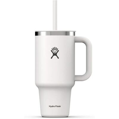 Hydro Flask 1000 ml All Around Travel Tumbler - Bianco - Acciaio inossidabile durevole Hydro Flask 1000 ml All Around Travel Tumbler - Bianco - Acciaio inossidabile durevole