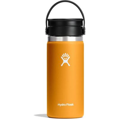 Hydro Flask 16 oz Tapa Flex Sip Ancho - Botella Aislada Hydro Flask 16 oz Tapa Flex Sip Ancho - Botella Aislada