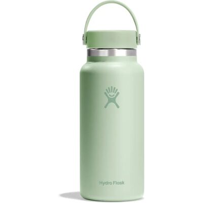 Hydro Flask 32 Oz Wide Mouth Aloe Green - Water Bottle Hydro Flask 32 Oz Wide Mouth Aloe Green - Water Bottle