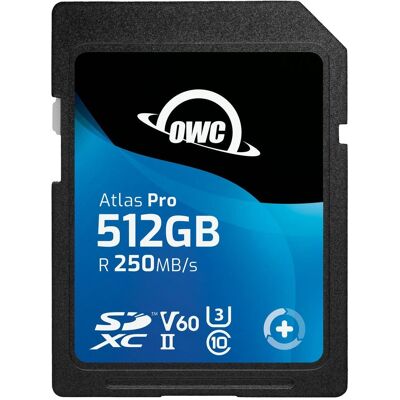 OWC Atlas Pro 512 GB SDXC UHS-II - Speicherkarte OWC Atlas Pro 512 GB SDXC UHS-II - Speicherkarte