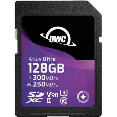 OWC Atlas Ultra 128 GB SDXC UHS-II - Speicherkarte OWC Atlas Ultra 128 GB SDXC UHS-II - Speicherkarte