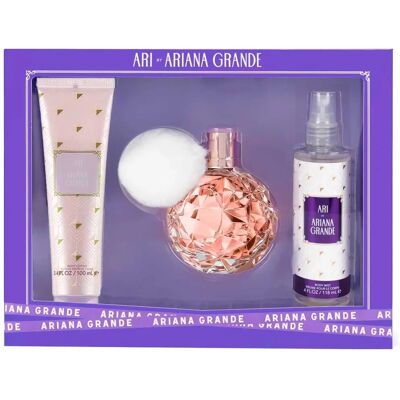 Ariana Grande Ari - Eau de Parfum 100ml + Testpermet 118ml + Testápoló 100ml - Ajándékcsomag Ariana Grande Ari - Eau de Parfum 100ml + Testpermet 118ml + Testápoló 100ml - Ajándékcsomag