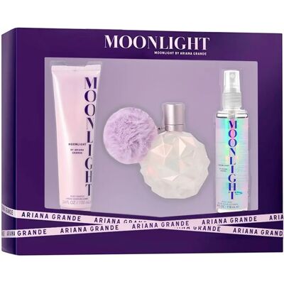 Ariana Grande Moonlight Gift Set - Eau de Parfum, Body Souffle & Mist Ariana Grande Moonlight Gift Set - Eau de Parfum, Body Souffle & Mist